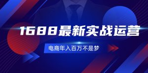 1688最新实战运营 0基础学会1688实战运营，电商年入百万不是梦-131节-个人经验技术分享