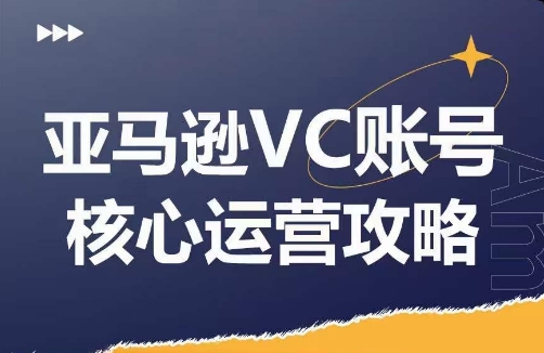 图片[1]-亚马逊VC账号核心玩法解析，实战经验拆解产品模块运营技巧，提升店铺GMV，有效提升运营利润-个人经验技术分享