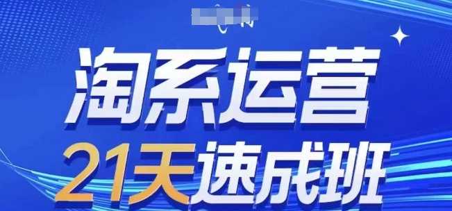 图片[1]-淘系运营21天速成班(更新24年10月)，0基础轻松搞定淘系运营，不做假把式-个人经验技术分享