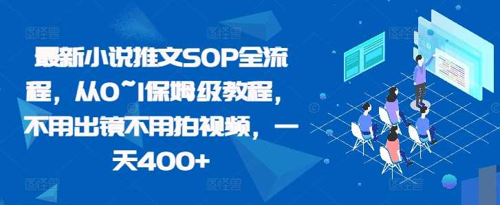 图片[1]-最新小说推文SOP全流程，从0~1保姆级教程，不用出镜不用拍视频，一天400+-个人经验技术分享